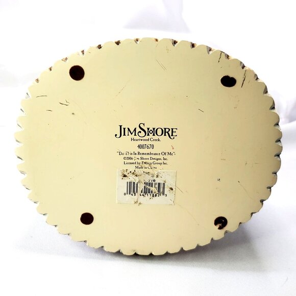 Jim Shore “The Last Supper” ANGEL "Do This In Remembrance Of Me" 10 inch Tall - Picture 6 of 11